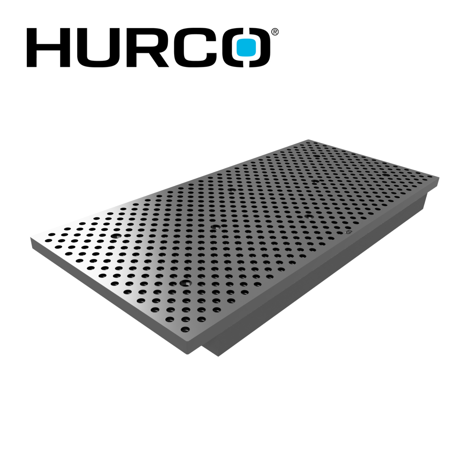 Hurco VM One Fixture Tooling Plate – Saunders Machine Works