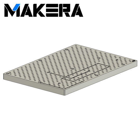 Makera Carvera Fixture Tooling Plate