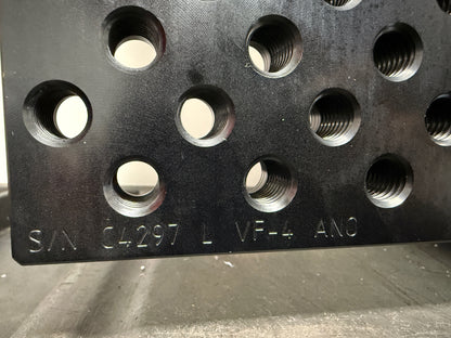 Haas VF-4 Anodized Fixture Tooling Plate Set (Ano Blem)