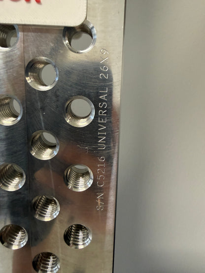 Import Milling Machine Aluminum Fixture Tooling Plate (Blem)