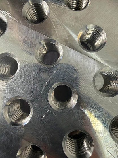 Import Milling Machine Aluminum Fixture Tooling Plate (Blem)