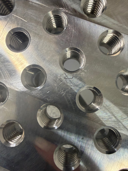 Import Milling Machine Aluminum Fixture Tooling Plate (Blem)