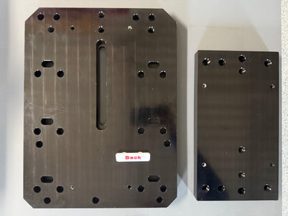 Haas 4th & 5th Axis Universal Subplate & Tailstock Pair - Ano. Aluminum (Blem)