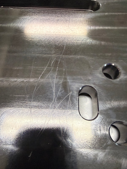 Haas 4th & 5th Axis Universal Subplate & Tailstock Pair - Ano. Aluminum (Blem)
