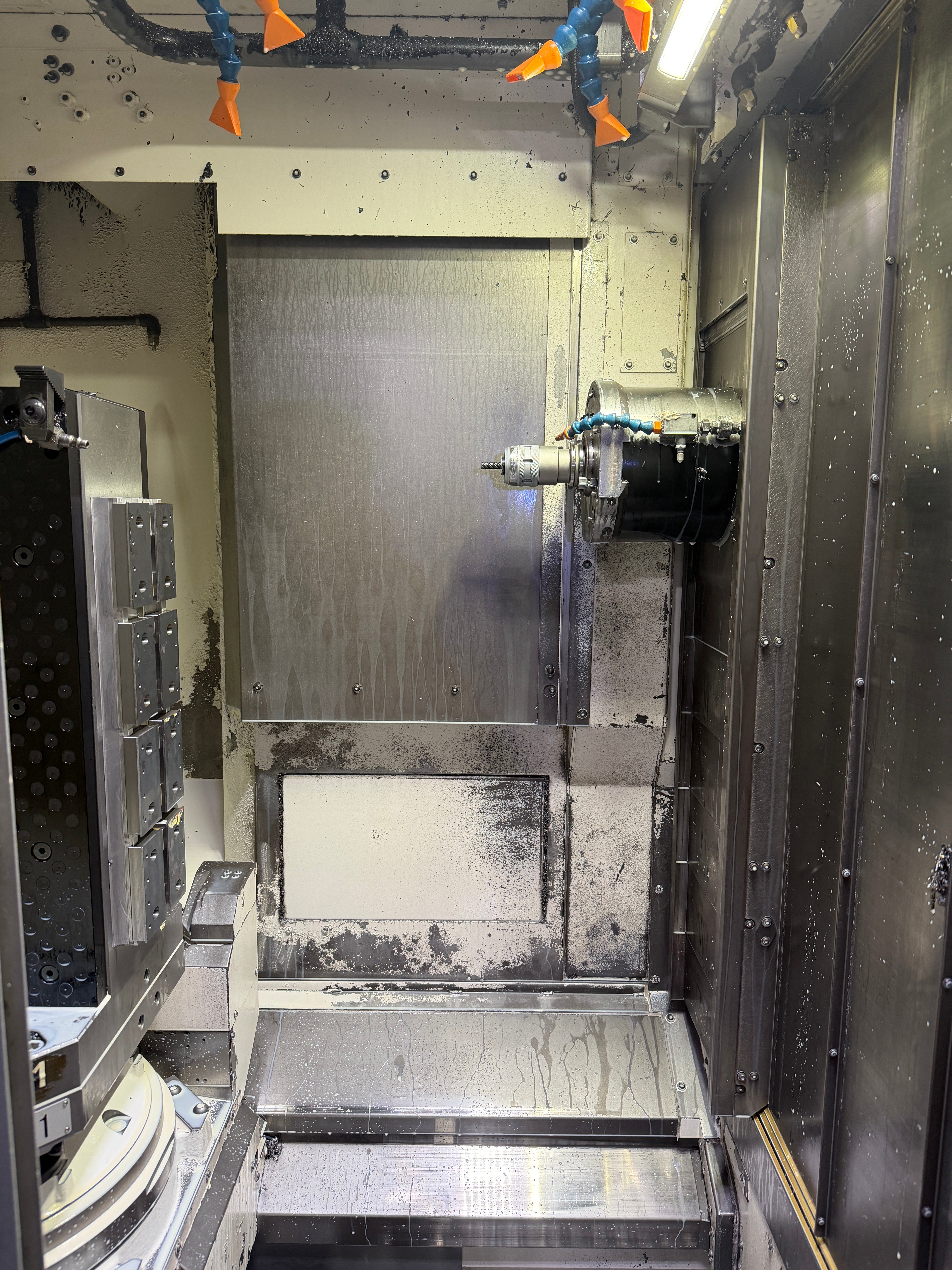 Okuma MB4000H Horizontal CNC Mill with Pallet Pool – Saunders