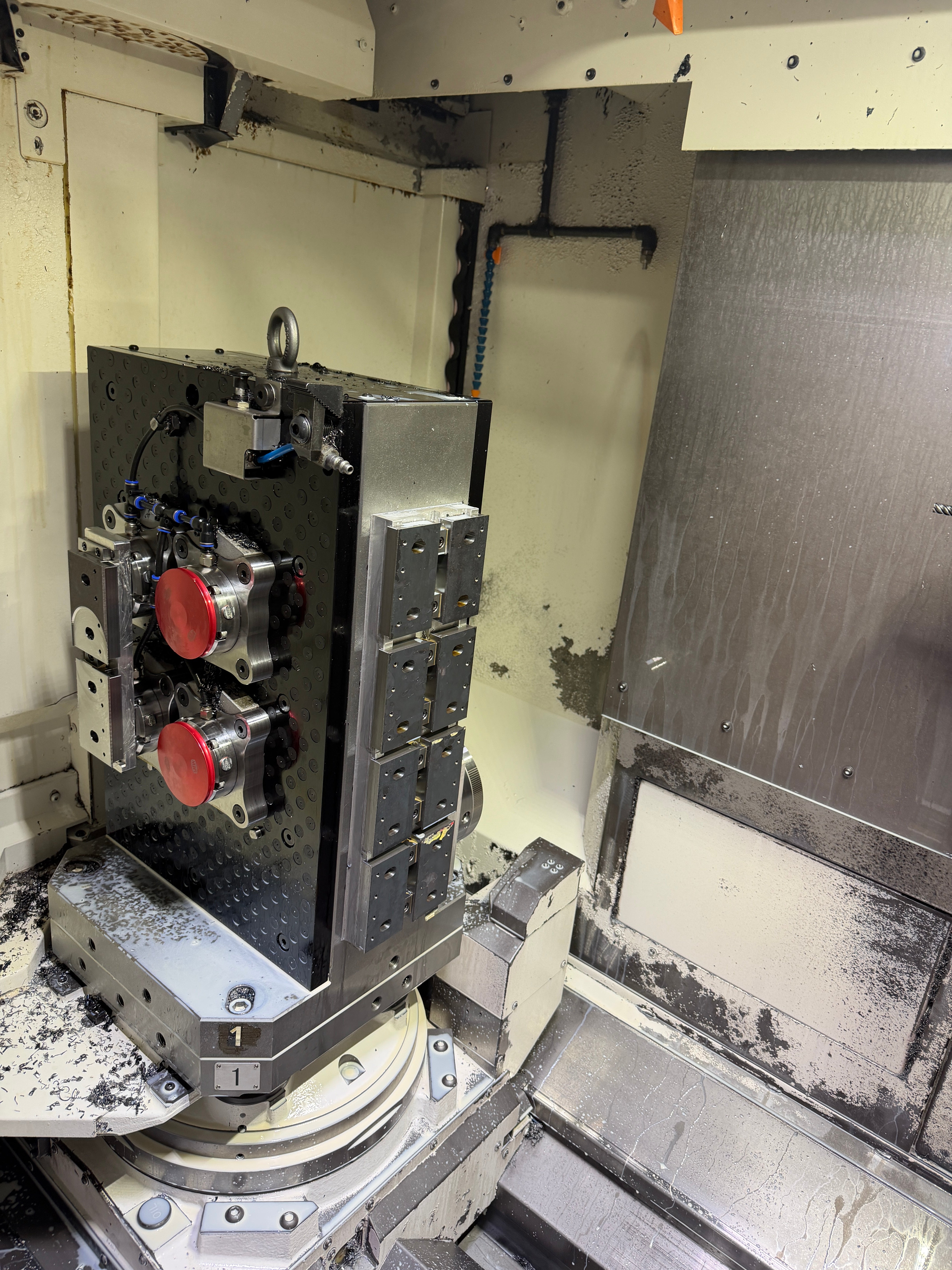 Okuma MB4000H Horizontal CNC Mill with Pallet Pool – Saunders