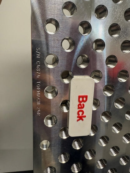 Tormach 24R Aluminum Fixture Tooling Plate - Single Plate (Mfg. Blem)