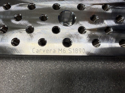Makera Carvera Aluminum Fixture Tooling Plate (Mfg. Blem)