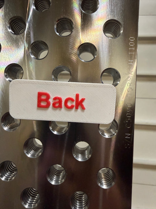 Tormach 1100® Steel Fixture Tooling Plate (Mfg. Blem)