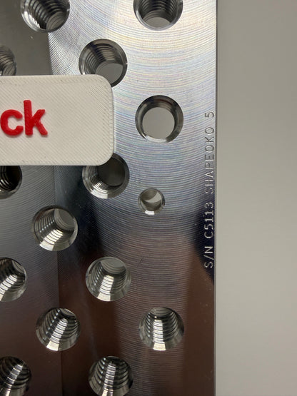 Shapeoko 5 Aluminum  Pro Fixture Tooling Plate (Mfg. Blem)
