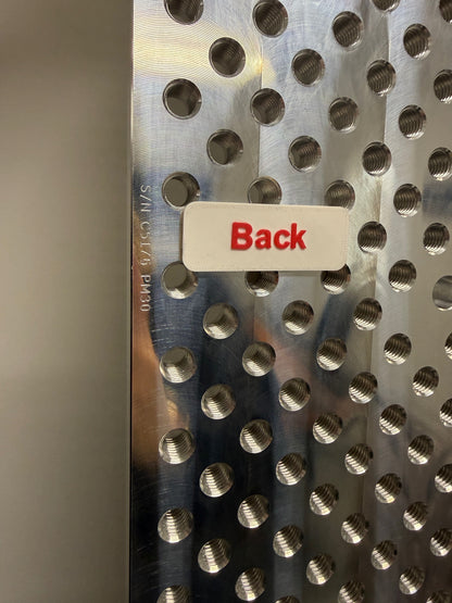 Precision Matthews PM-30MV Aluminum Fixture Tooling Plate (Mfg. Blem)