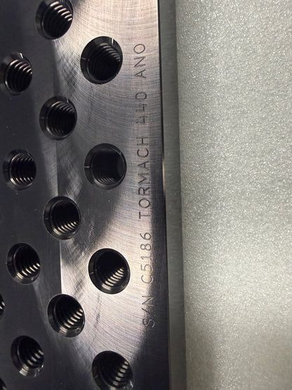 Tormach 440® Anodized Aluminum Fixture Tooling Plate (Mfg. Blem)