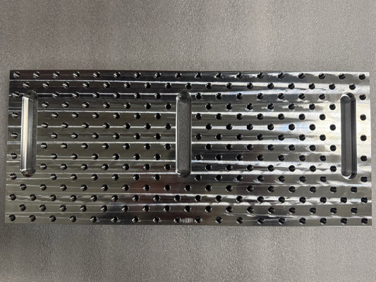 Universal Aluminum Fixture Tooling Plate (Mfg. Blem)