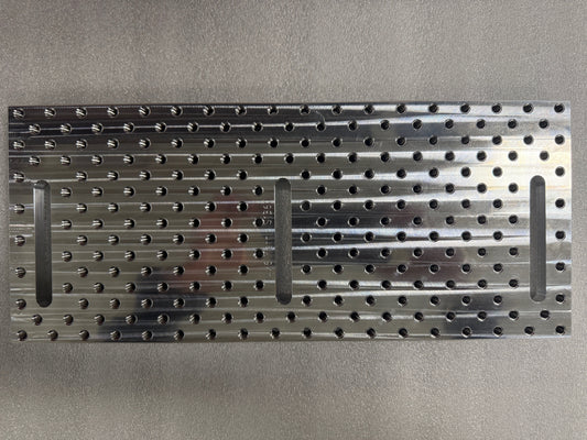 Universal Aluminum Fixture Tooling Plate (Mfg. Blem)