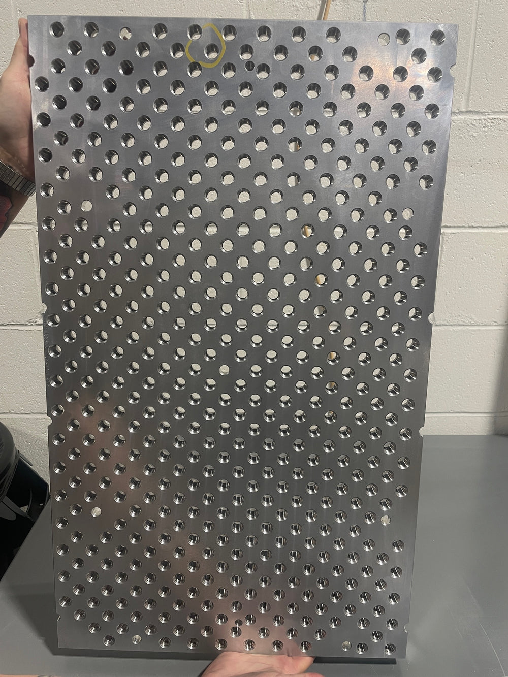 Tormach 24R Aluminum Single Fixture Tooling Plate (Mfg. Blem)