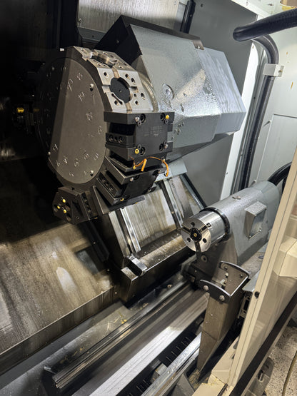 Haas ST20Y Sub Spindle, Y-Axis, Live Tool CNC Lathe with Bar Feeder