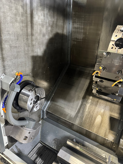 Haas ST20Y Sub Spindle, Y-Axis, Live Tool CNC Lathe with Bar Feeder