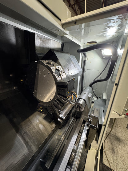 Haas ST20Y Sub Spindle, Y-Axis, Live Tool CNC Lathe with Bar Feeder