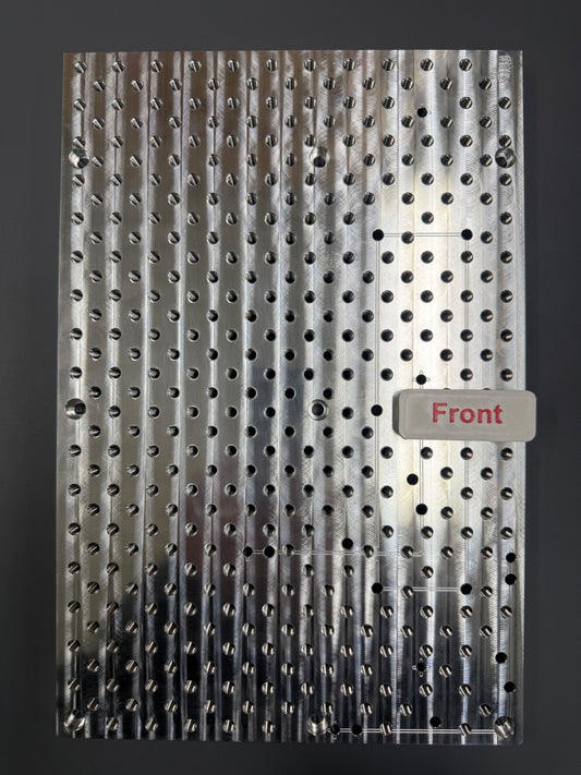 Makera Carvera Aluminum Fixture Tooling Plate Fixture M6 (Blem)