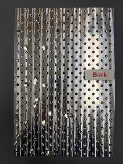 Makera Carvera Aluminum Fixture Tooling Plate Fixture M6 (Blem)