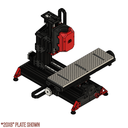 Millennium Machines Milo V1.5 Aluminum Fixture Tooling Plate