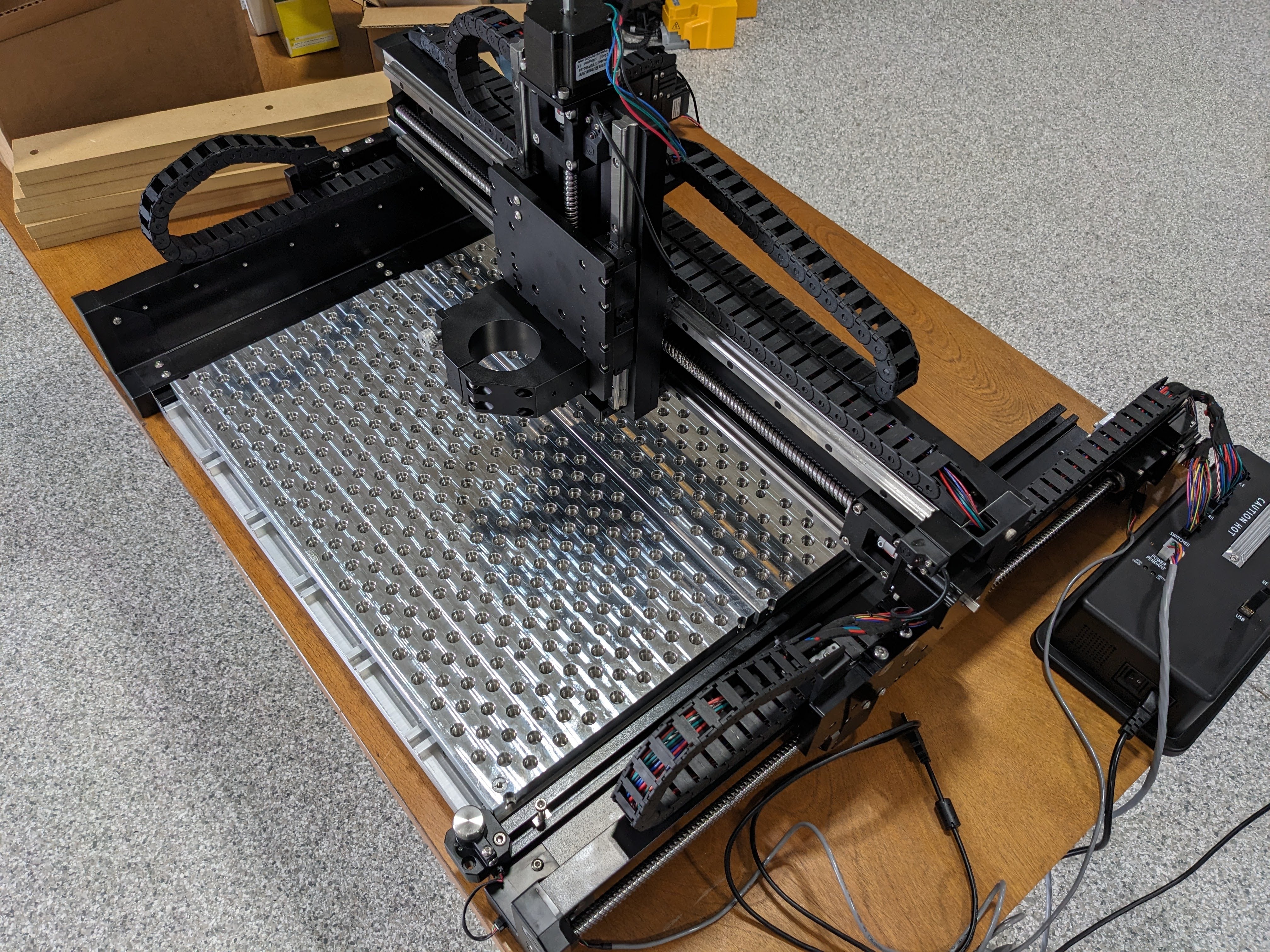 Shapeoko 5 Pro Fixture Tooling Plate – Saunders Machine Works