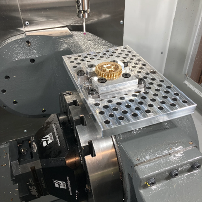 Haas UMC-500 B90 Fixture Tooling Plate