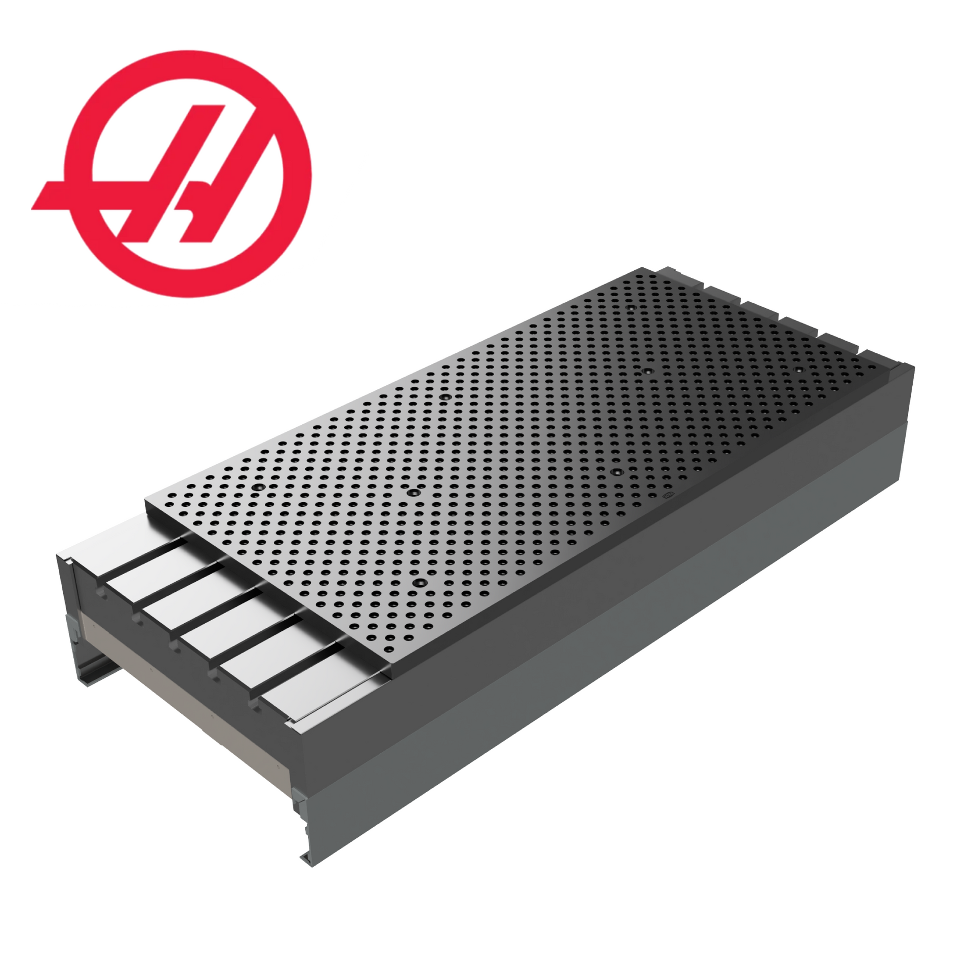 Haas VF-3 Fixture Tooling Plate – Saunders Machine Works