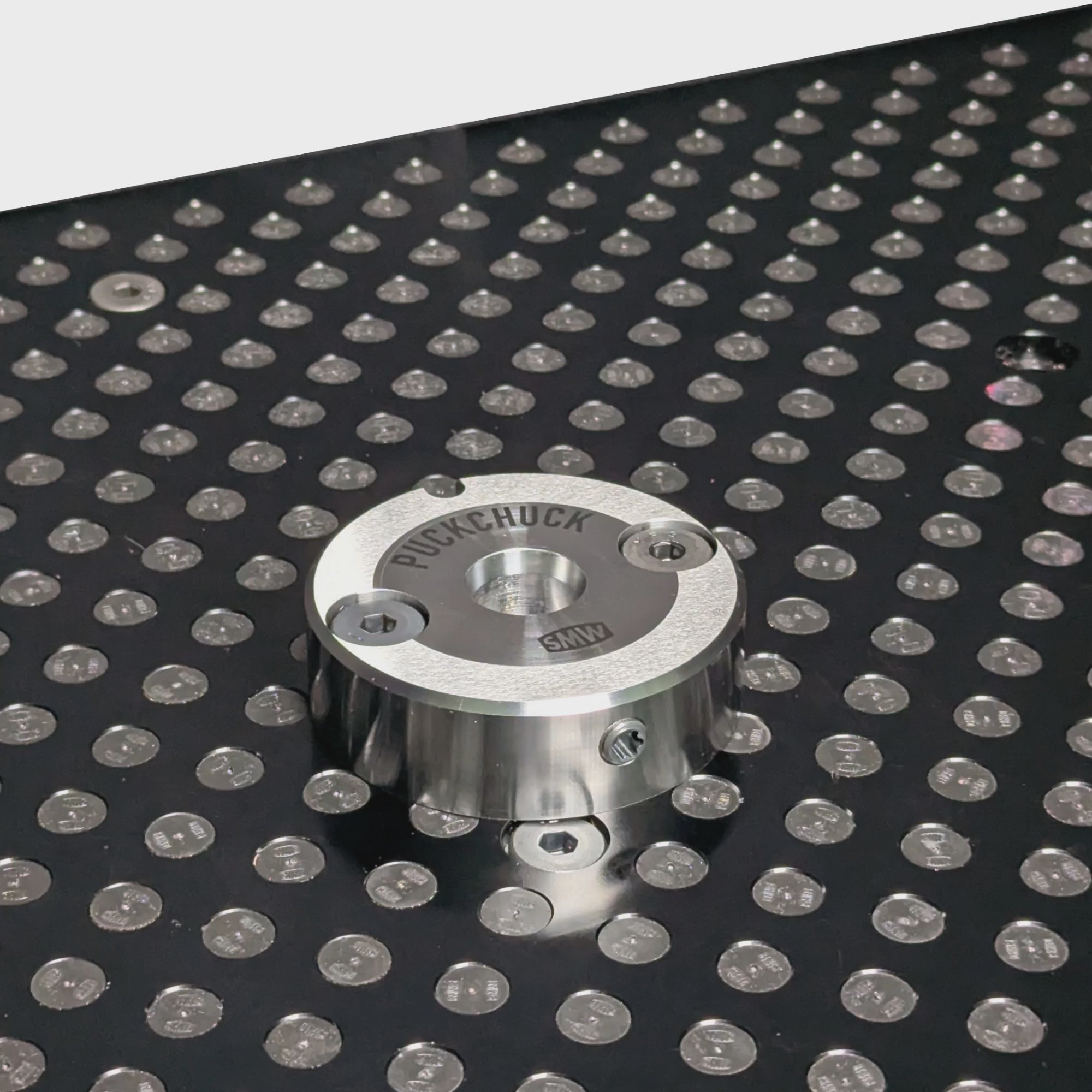PuckChuck Lite Puck Zero Point Receiver – Saunders Machine Works