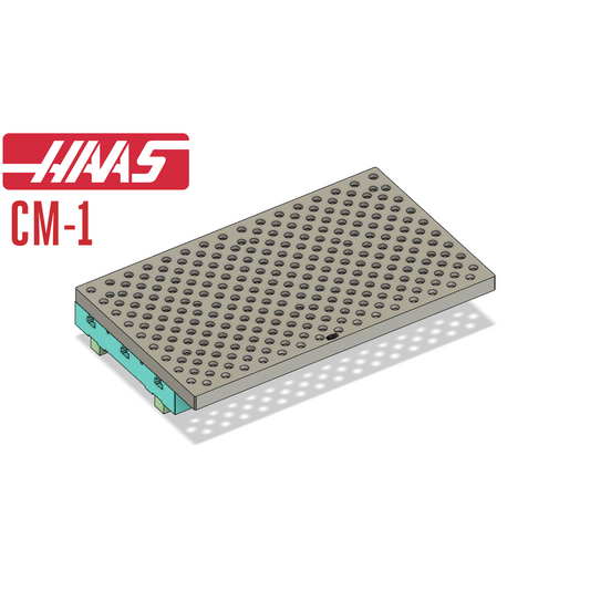 Haas CM-1/OM-1 Fixture & Tooling Plate