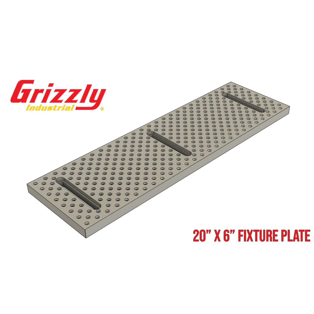 Grizzly G0781 Aluminum Fixture Tooling Plate