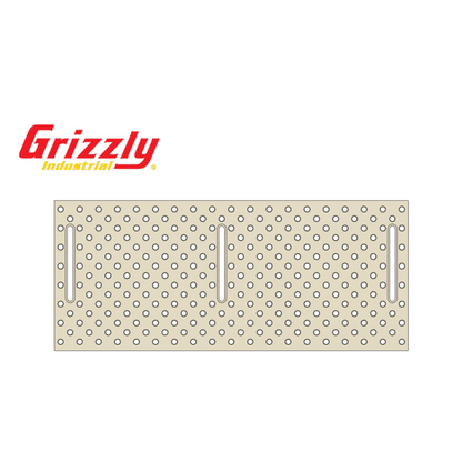 Grizzly G8689 Aluminum Fixture Tooling Plate