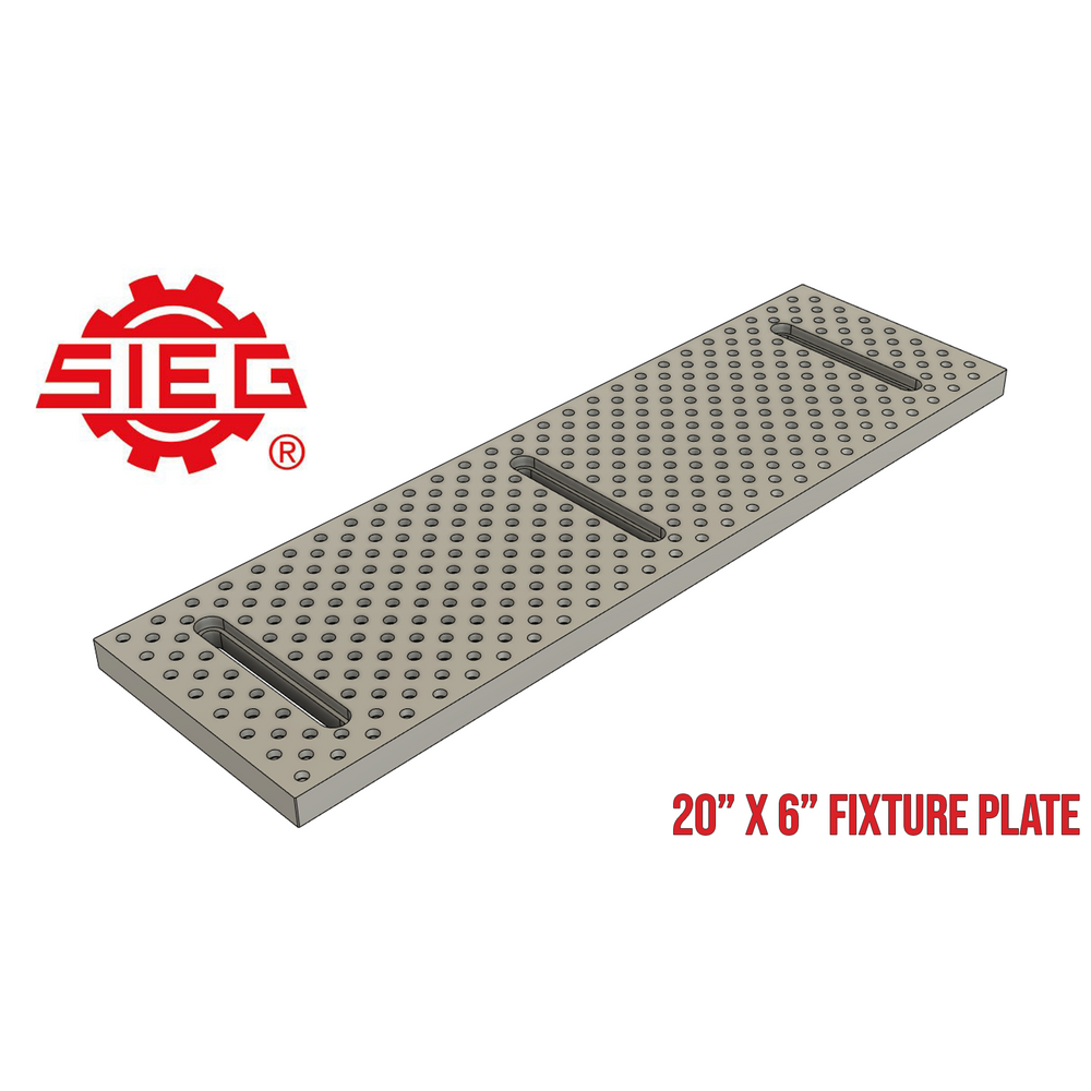 SIEG X3 Aluminum Fixture Tooling Plate