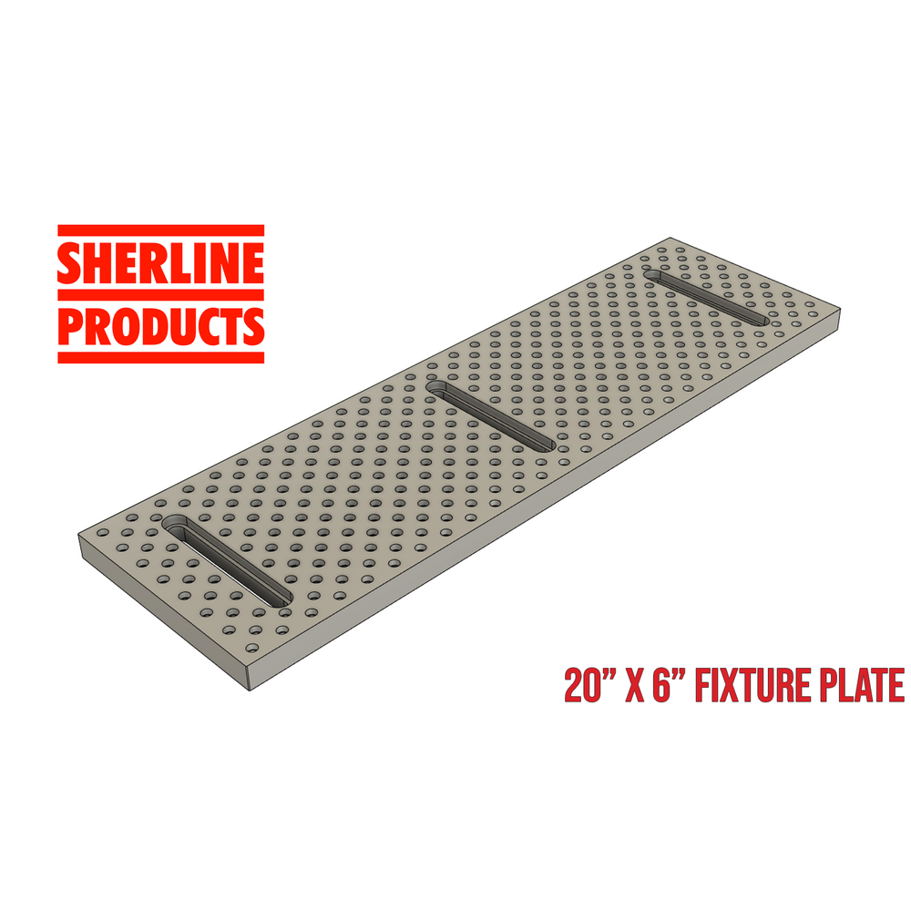 Sherline Aluminum Fixture Tooling Plate