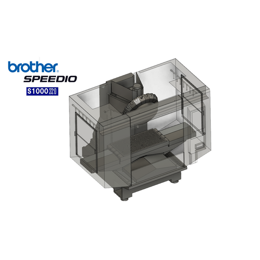 Brother Speedio S1000X1 Steel Fixture Tooling Plate