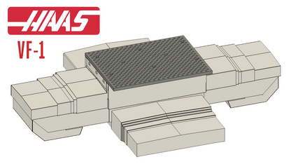 Haas VF-1® Fixture Tooling Plate