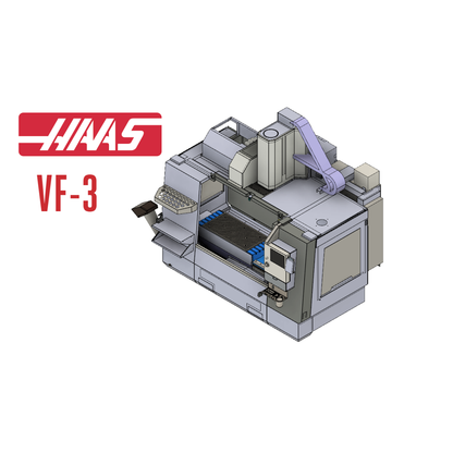 Haas VF-3 Fixture Tooling Plate